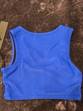 Noli Yoga Horizon Rib Bra – Azure | Size Medium | NWT